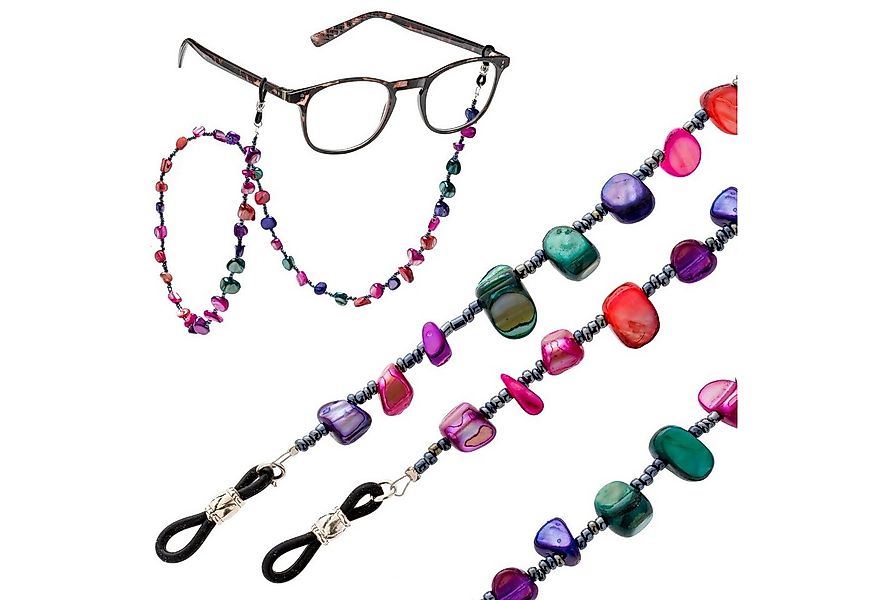 FEFI Brillenkette "MIA" mit echtem, gefärbten Perlmutt und Glasperlen, in g günstig online kaufen