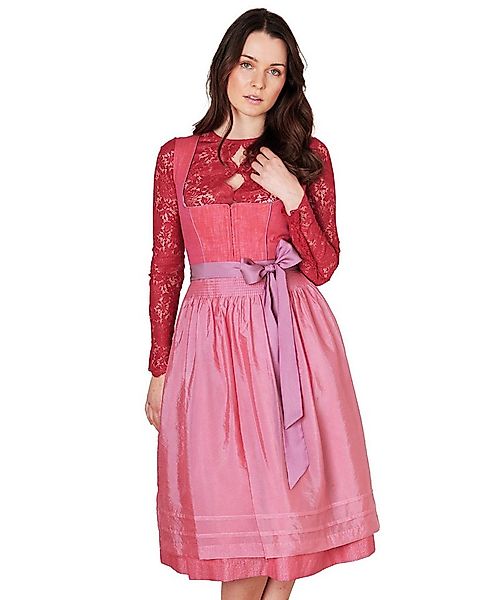 KRÜGER COLLECTION Dirndl Dirndl 'Linette' 115667, Rot 60cm günstig online kaufen