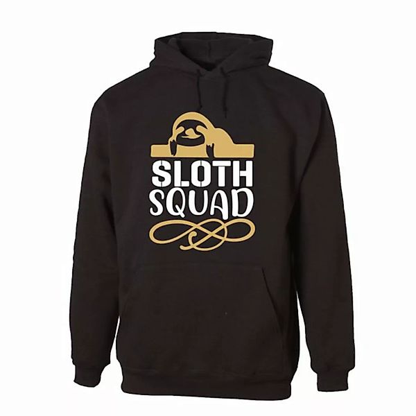 G-graphics Hoodie Faultier – Sloth Squad Unisex, mit Frontprint, mit Spruch günstig online kaufen