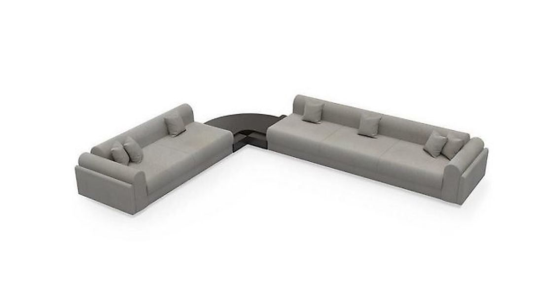 JVmoebel Ecksofa Ecksofa L-Form Textil Eckcouch Sofa Polster Premium Couch günstig online kaufen