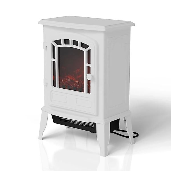 Juskys Elektrokamin 2000W Weiß günstig online kaufen