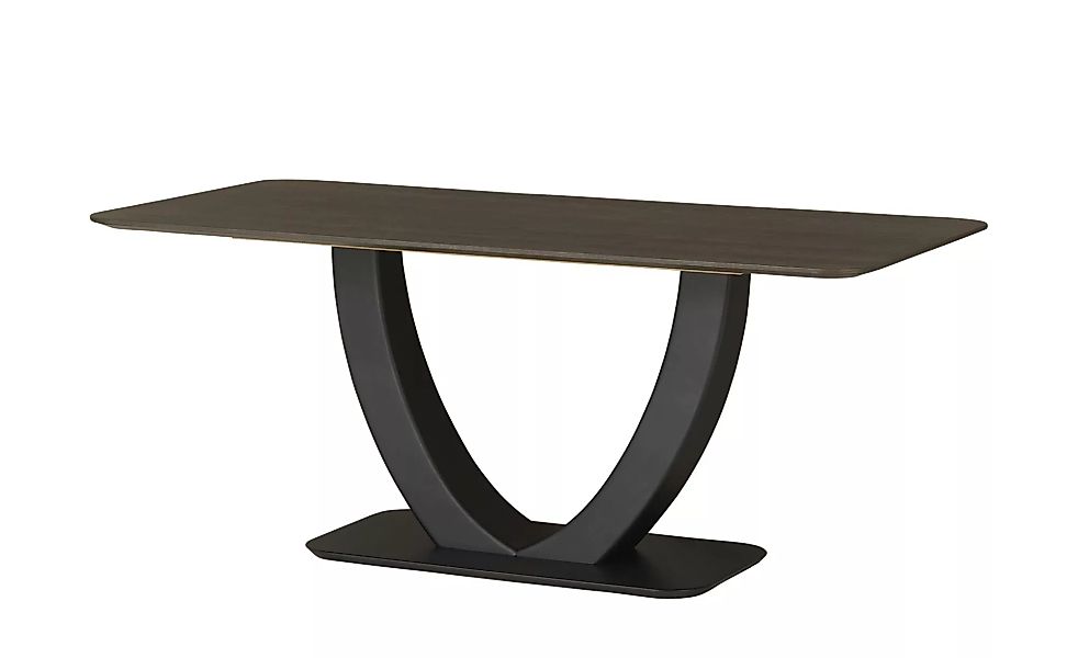 Design-Säulentisch - grau - 90 cm - 75 cm - Tische > Esstische - Möbel Kraf günstig online kaufen