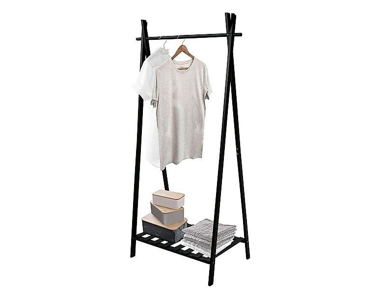 MSV Kleiderständer MIA, Garderobenständer mit Kleiderstange und Ablage, Bam günstig online kaufen