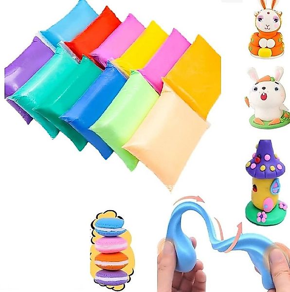 Wisam Knete Lufttrocknende Magische Knete für Kinder Modellierwerkzeug 36 F günstig online kaufen