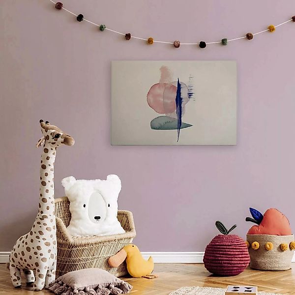Bricoflor Leinwandbilder Abstrakte Kunst Für Kinderzimmer Und Wohnzimmer Mi günstig online kaufen