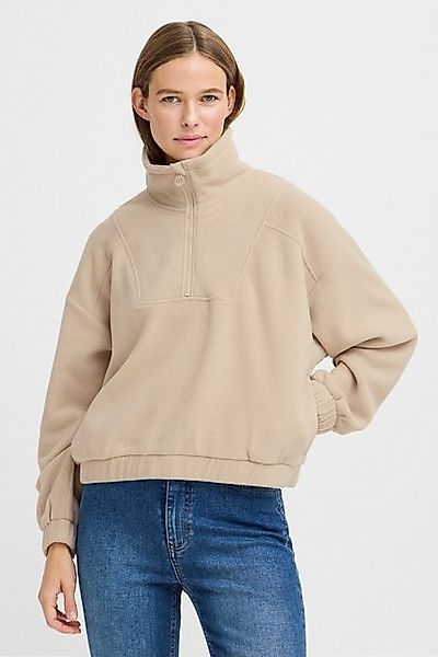 North Bend Fleecejacke NBConza W Modischer Fleecepullover mit Troyer Kragen günstig online kaufen