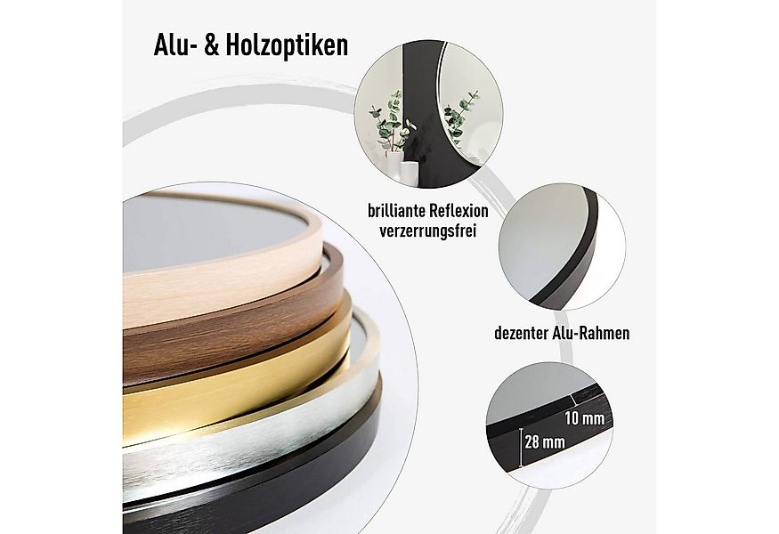 nielsen HOME Wandspiegel Jaron Rundspiegel 60 cm günstig online kaufen