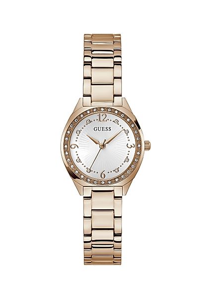 Guess Quarzuhr CHARLOTTE, (1-tlg), Quarz-Analoguhr günstig online kaufen