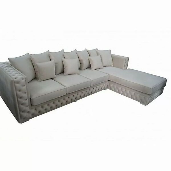 JVmoebel Ecksofa Stilvolles Chesterfield Ecksofa luxus L-Form Couch Modern günstig online kaufen