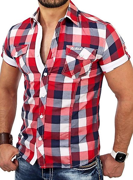 Reslad Kurzarmhemd Reslad Herren Kurzarm Hemd Oceanside RS-7065 (Kurzarmhem günstig online kaufen