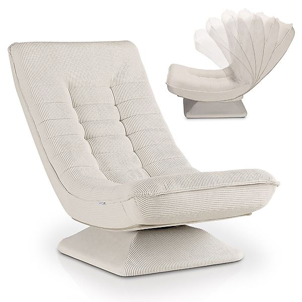 Juskys Relaxsessel Korsika, 360°-drehbar & klappbar, günstig online kaufen