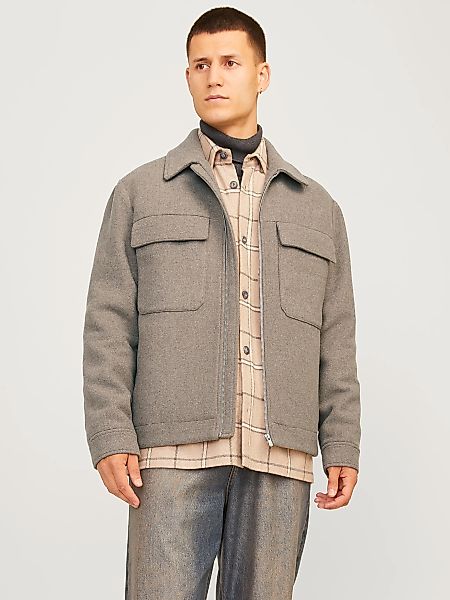 Jack & Jones Wolljacke "JPRCCRUSSEL WOOL BLEND JACKET SN", ohne Kapuze günstig online kaufen