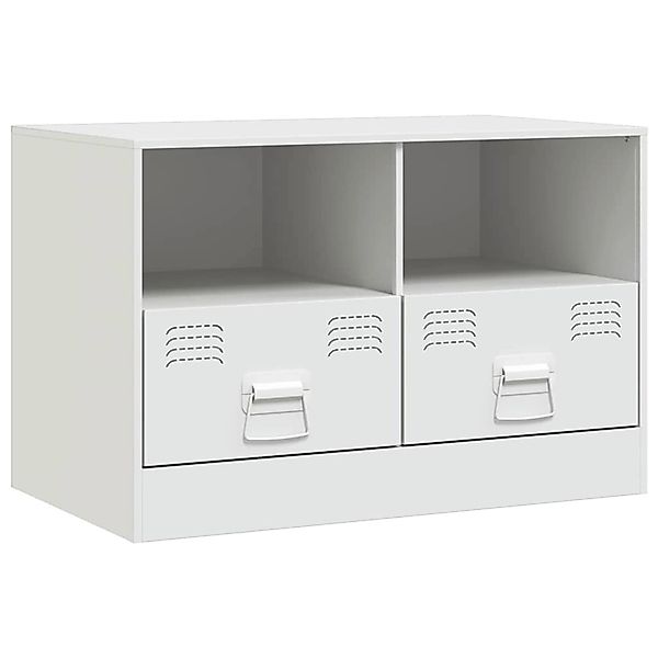 vidaXL TV-Schrank Weiß 67x39x44 cm Stahl 841749 günstig online kaufen