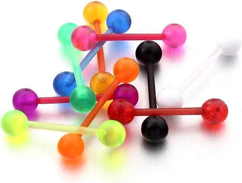 vcmart Piercing-Set Zungenpiercing Set Leuchtend im günstig online kaufen