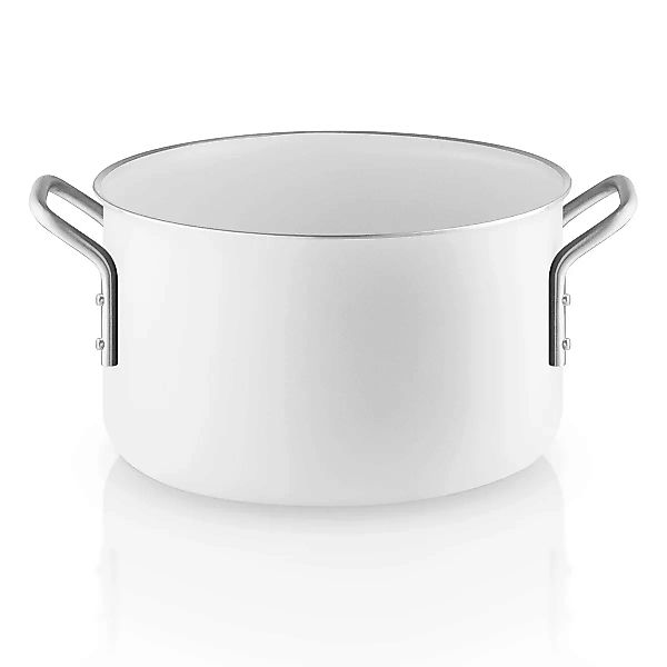 Eva Solo - White Line Topf 3.8L - weiß/Keramikbeschichtung/Ø 20cm günstig online kaufen