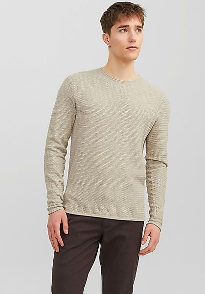 Jack & Jones Rundhalspullover JPRBLUMIGUEL KNIT günstig online kaufen