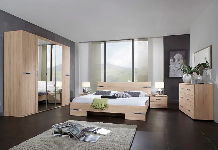 Wimex Futonbett "Anna, Bett Made in Germany", mit chromfarbenen Details im günstig online kaufen