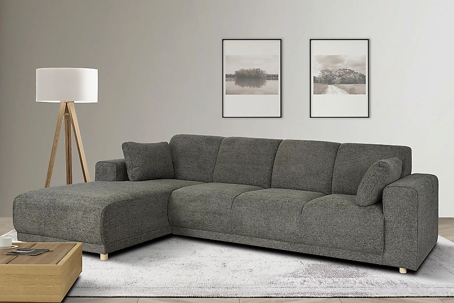 Home affaire Ecksofa "LEMPS wahlweise Recamiere links oder rechts L-Form", günstig online kaufen