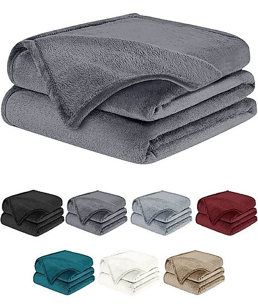 Wohndecke Kuscheldecke weiche Fleecedecke Tagesdecke Bettdecke Wohndecke, B günstig online kaufen