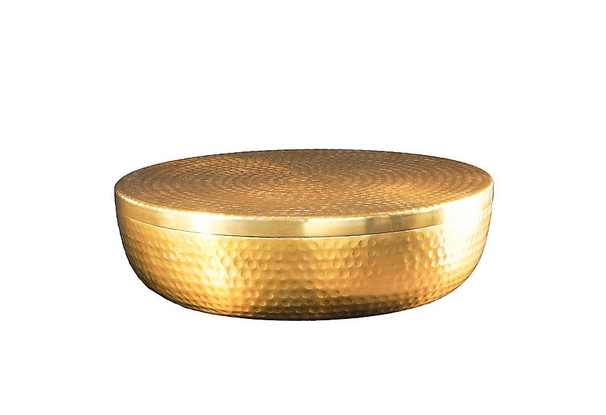 riess-ambiente Dekoschale ORIENT Ø40cm gold · Schmuck-Dose mit Deckel aus A günstig online kaufen