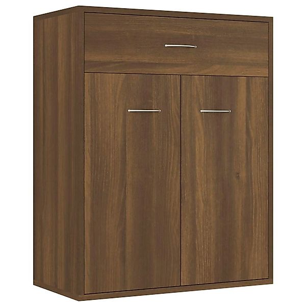 vidaXL Sideboard Braun Eichen-Optik 60x30x75 cm Holzwerkstoff 815377 günstig online kaufen