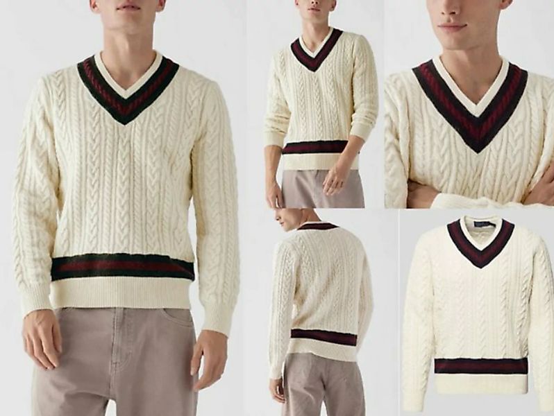 Ralph Lauren Strickpullover POLO RALPH LAUREN Cricket Sweater Zopfstrick Kn günstig online kaufen