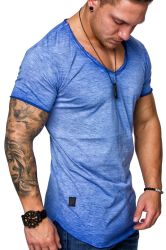 REPUBLIX T-Shirt AVA Herren Vintage Oversize günstig online kaufen