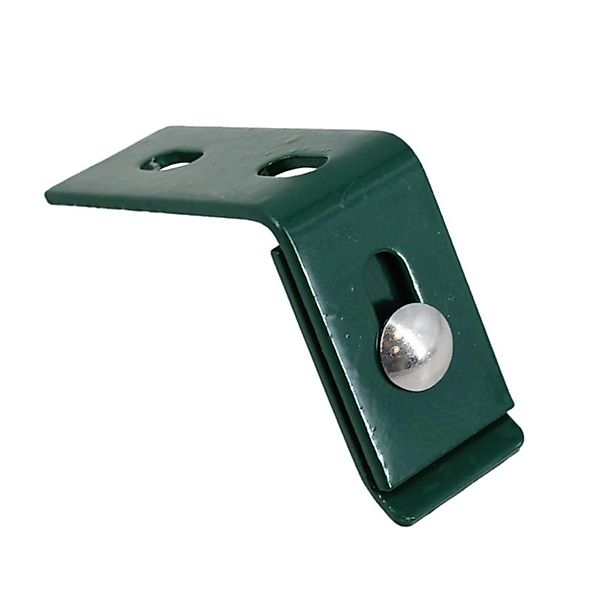 Galaflor Wandanschlusswinkel für Doppelstabmatten 100x70 mm Grün günstig online kaufen