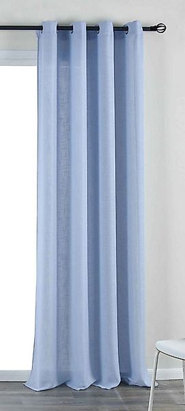 Gardinenbox Gardine (1 St), Ösen, verdunkelnd, »Essen« Cationic Raffhalter günstig online kaufen