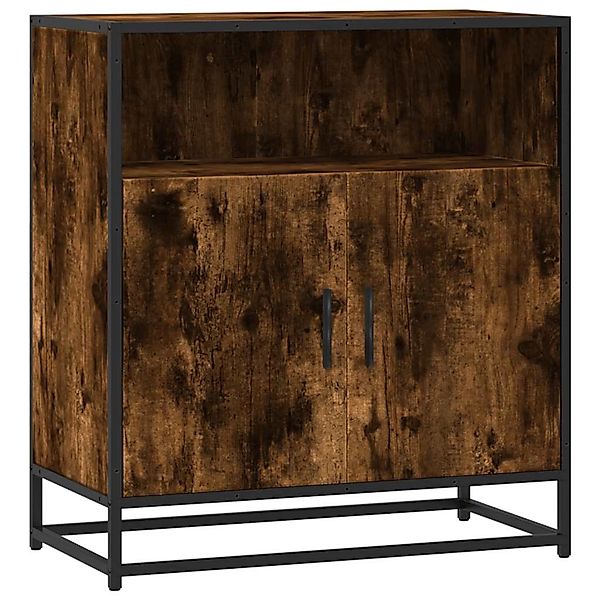 vidaXL Sideboard Räuchereiche 68x35x76 cm Holzwerkstoff 849001 günstig online kaufen