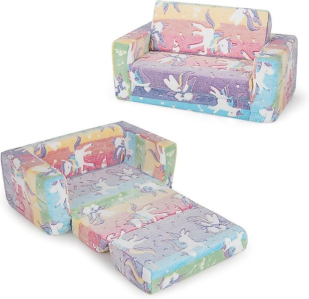 KOMFOTTEU Kindersofa 2 in 1, für günstig online kaufen