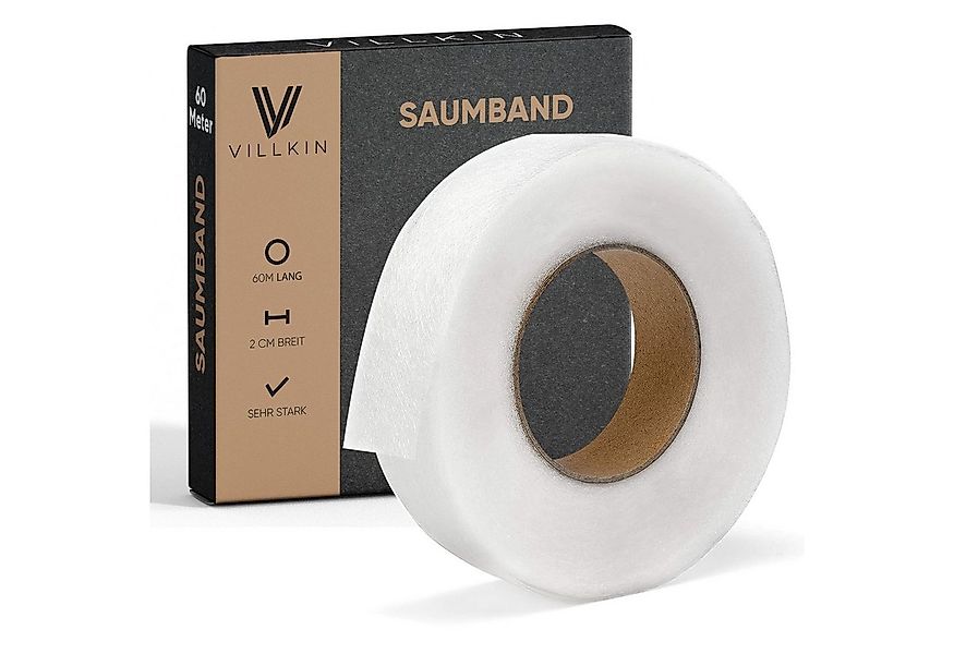 Villkin Versteifungsband - Saumband (60m x 2cm), Zum Bügeln günstig online kaufen