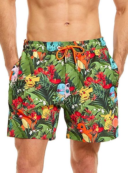 Opposuits Kostüm Pokémon Tropical Forest Badehose, Badeshorts mit Pokémons günstig online kaufen