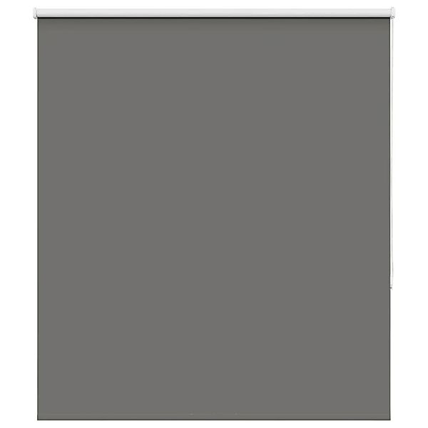 vidaXL Verdunkelungsrollo Grau 140x175cm Stoffbreite 136,6cm Polyester 4011 günstig online kaufen