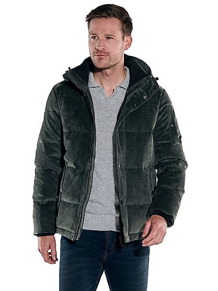 Engbers Kurzjacke Herren Cordjacke mit Funktionsdetails, Dunkelgruen günstig online kaufen