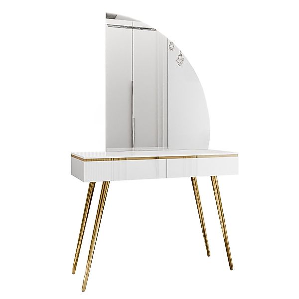 Lookway Schminktisch AURORA-SQ mit Spiegel und günstig online kaufen