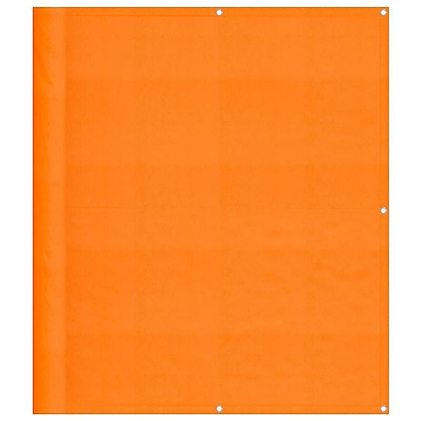 vidaXL Balkonsichtschutz Balkon-Sichtschutz Orange 120x700 cm günstig online kaufen