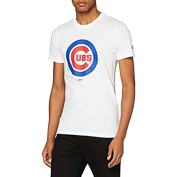 New Era Team Logo Chicago Cubs Kurzärmeliges T-shirt XL White günstig online kaufen