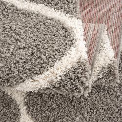 Sanat Hochflor-Teppich "Madrid" rund 30 mm Höhe Wohnzimmer, Langflor, Shagg günstig online kaufen