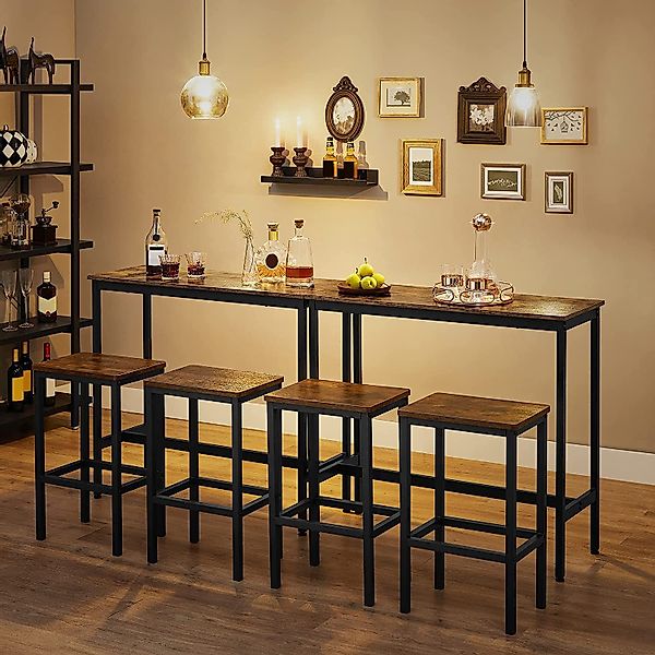 VASAGLE Barhocker Barstühle (Set, 4 St., günstig online kaufen