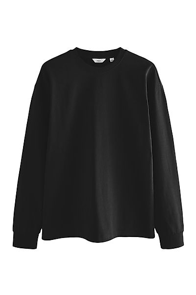 Next Langarmshirt Relaxed Fit Langarmshirt aus günstig online kaufen