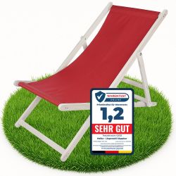 Melko Gartenstuhl Strandliege klappbar Liegestuhl Gartenliege günstig online kaufen