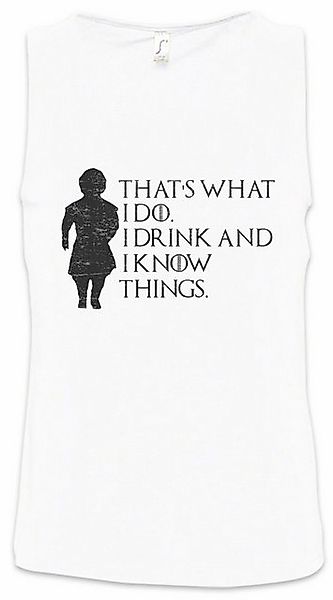 Urban Backwoods Tanktop I Drink And Know Things Ärmelloses T-Shirt Game Swo günstig online kaufen