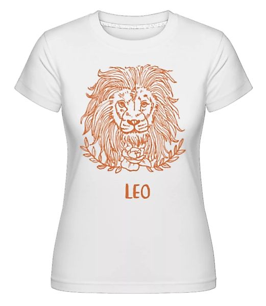 Scribble Style Zodiac Sign Leo · Shirtinator Frauen T-Shirt günstig online kaufen