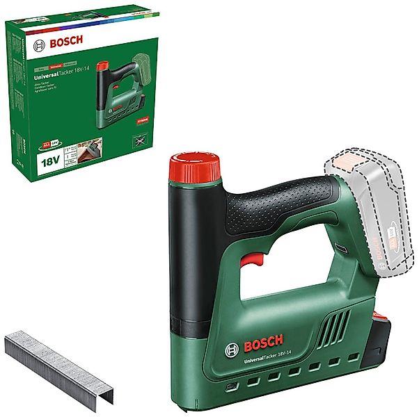 Bosch Home & Garden Akku-Tacker UniversalTacker 18V-14 - solo, ohne Akku un günstig online kaufen