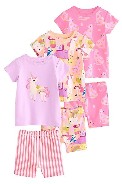 Next Pyjama Kurzer Pyjama 100 % Baumwolle, günstig online kaufen