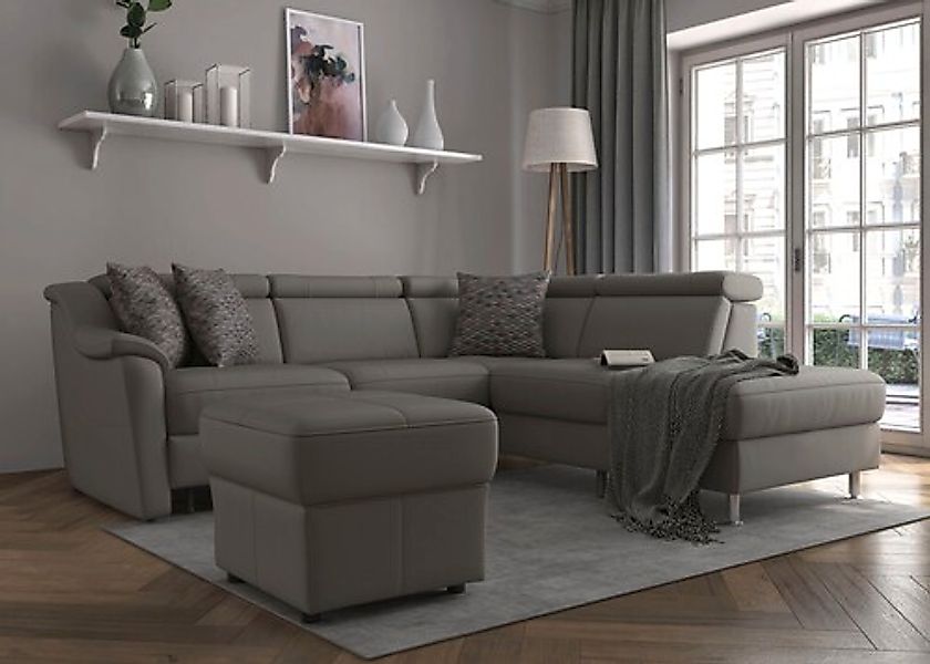 sit&more Ecksofa "Freetown L-Form", inklusive Kopfteilverstellung und komfo günstig online kaufen