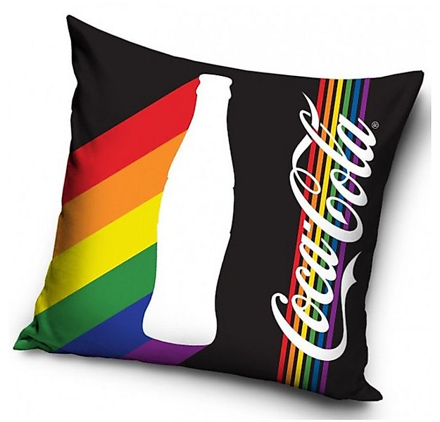 COCA COLA Kissenbezug Coca Cola Kissenbezug 40 x 40 cm, (1 Stück) günstig online kaufen
