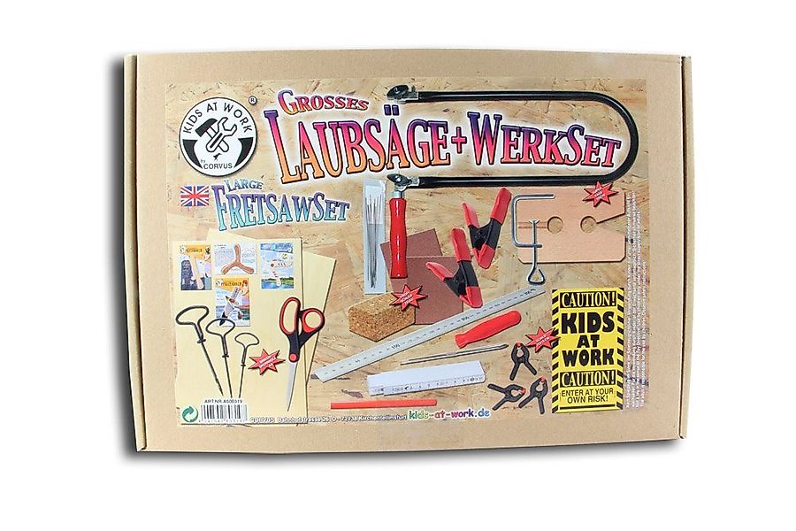 Corvus Kinder-Säge Laubsäge- und Werkset günstig online kaufen