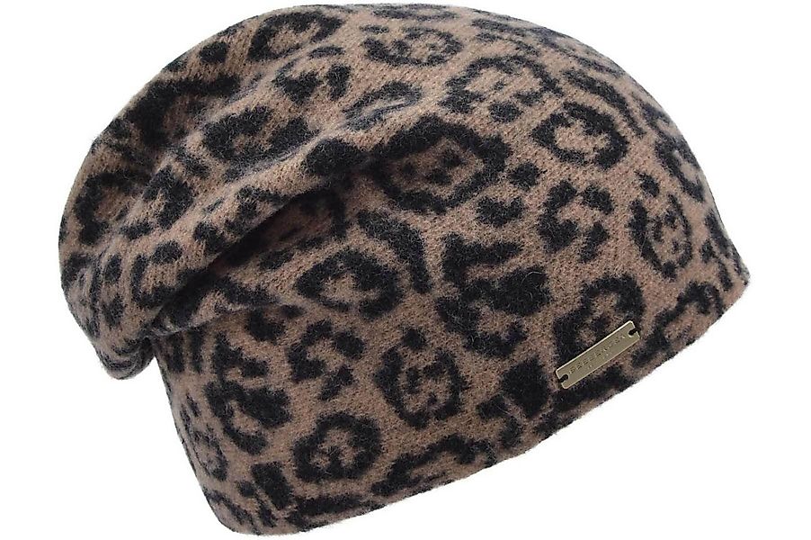 Seeberger Beanie Walk Headsock mit Leomuster 19851-0 günstig online kaufen